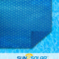 Sun2Solar Bleu Couverture solaire ronde de 33 pieds | Style série 1600