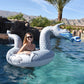 GoFloats Dragon Party Tube Inflatable Rafts - Choose From Fire Dragon and Ice Dragon, Pool Floats for Adults and Kids Ice Dragon Party Tube